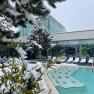 Therme Linsberg Asia - Saunabereich im Schnee, © Linsberg Asia