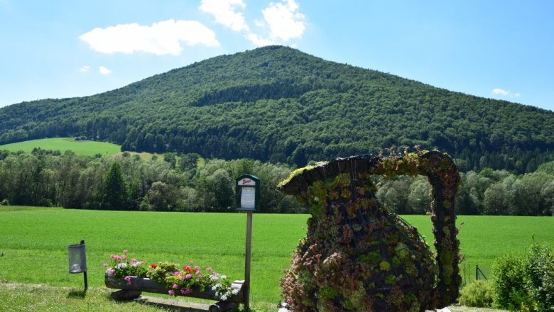 Blick auf unserem Hausberg dem Kulmriegel, © Peter Pichler