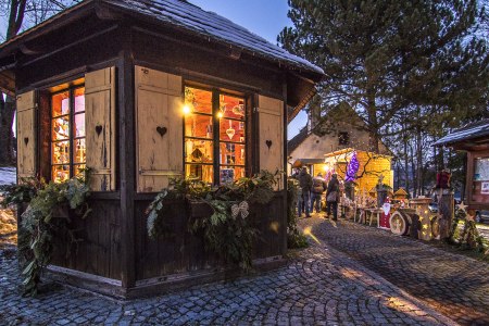 liebevoll dekoriertes Museumsdorf Krumbach, © Marktgemeinde Krumbach